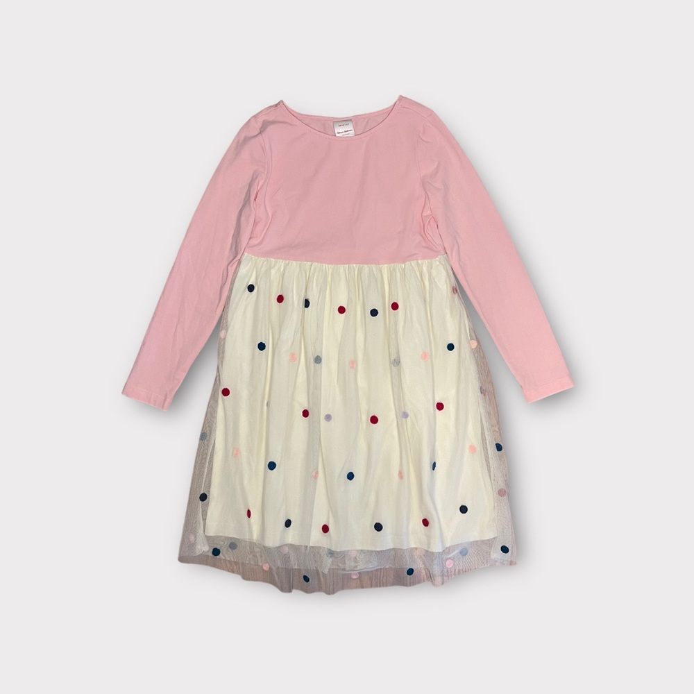 Hanna Andersson Colorful Polkadot Tulle Dress